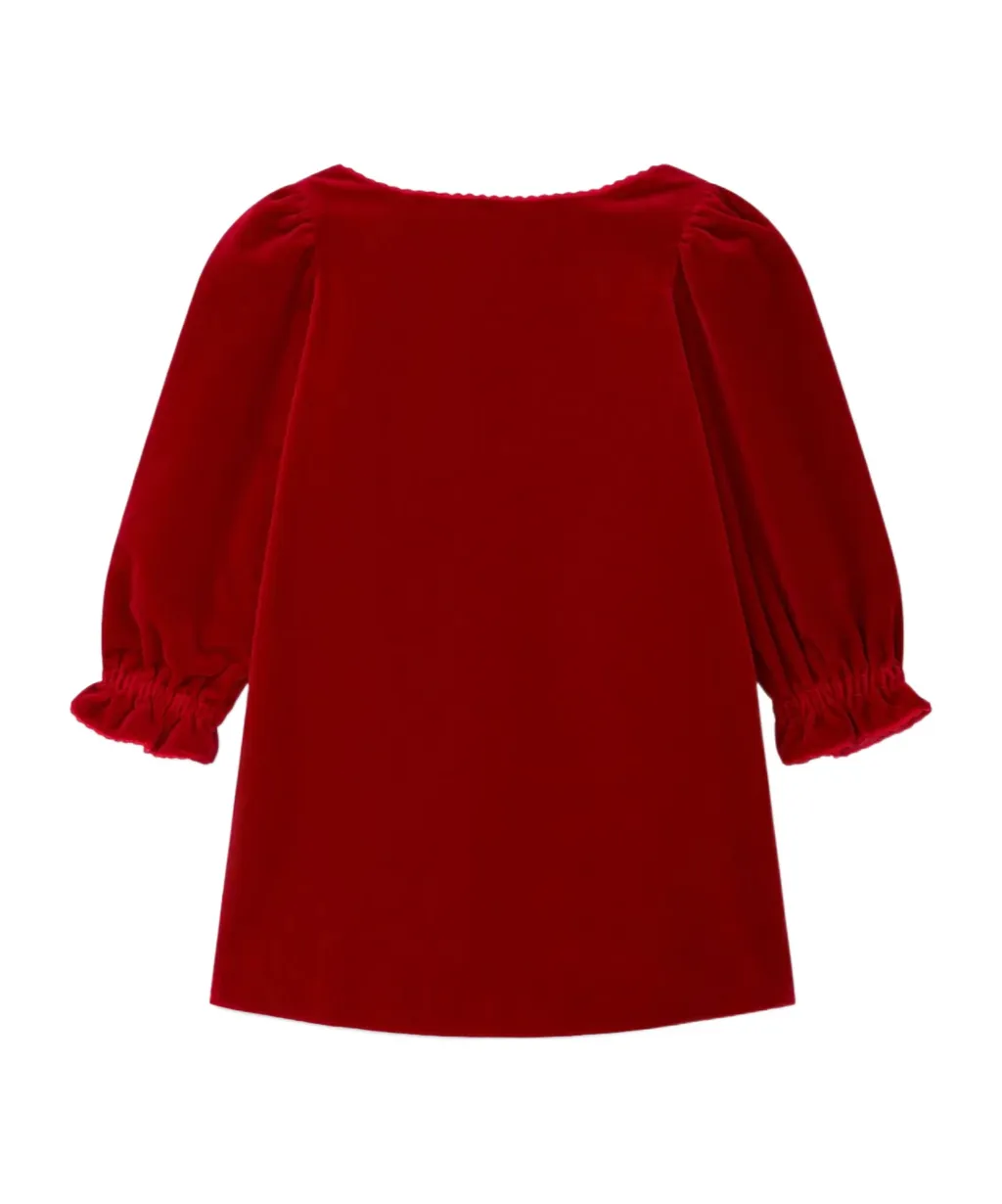 Bow Ruffled Dress
