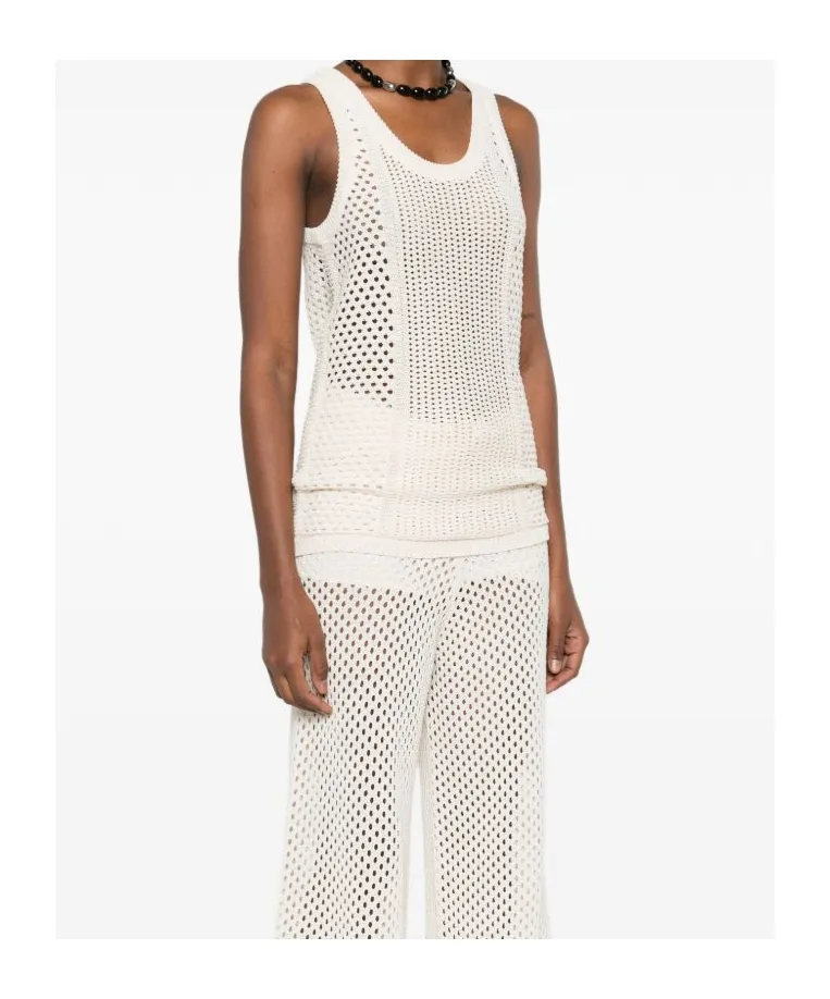 Open-Knit Vest