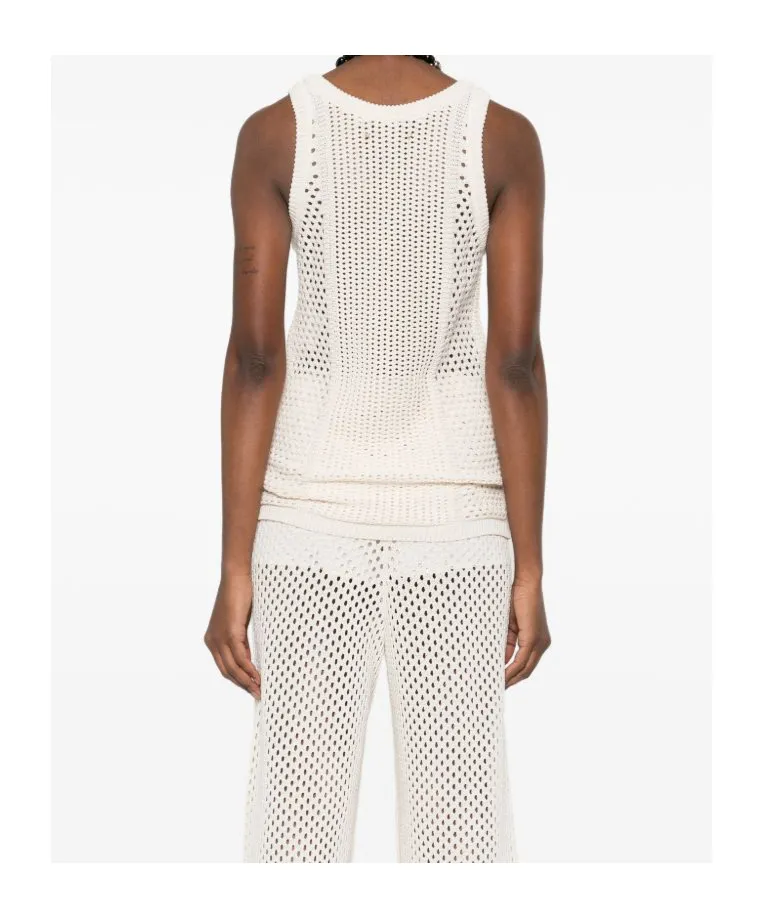 Open-Knit Vest