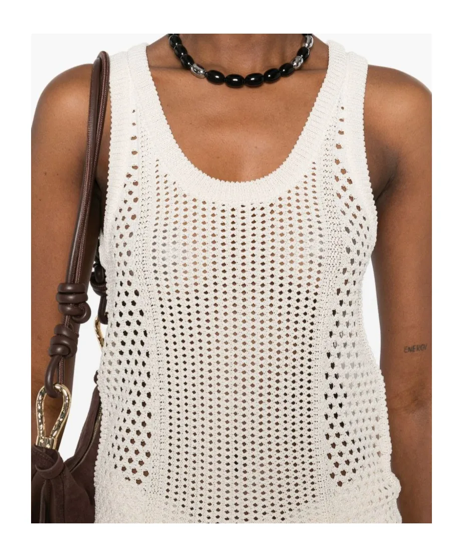 Open-Knit Vest