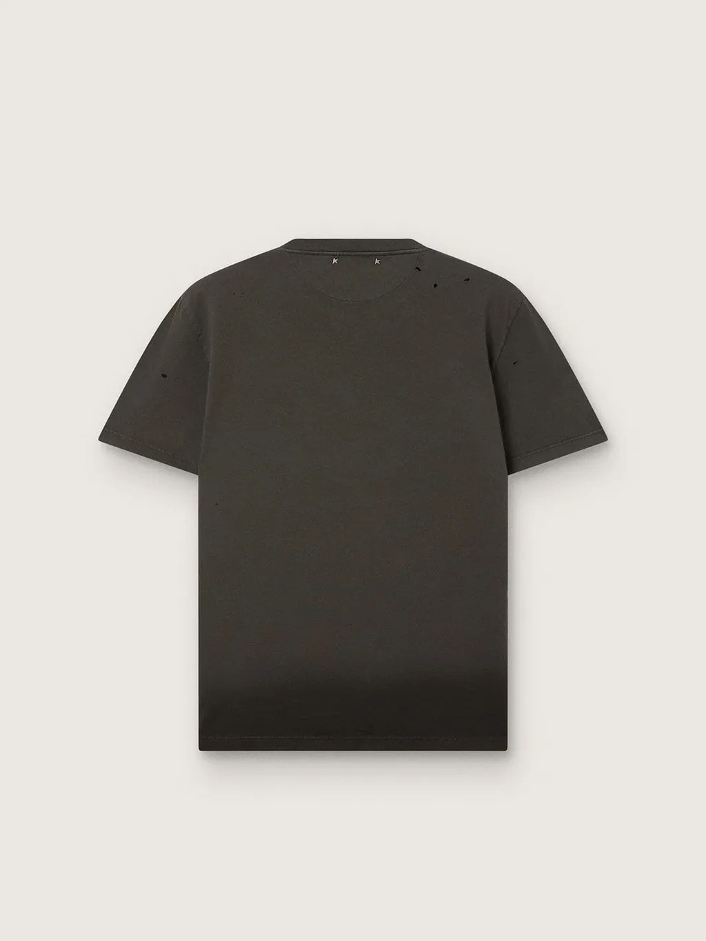 Golden Goose Deluxe Brand Heart Distressed T-Shirt
