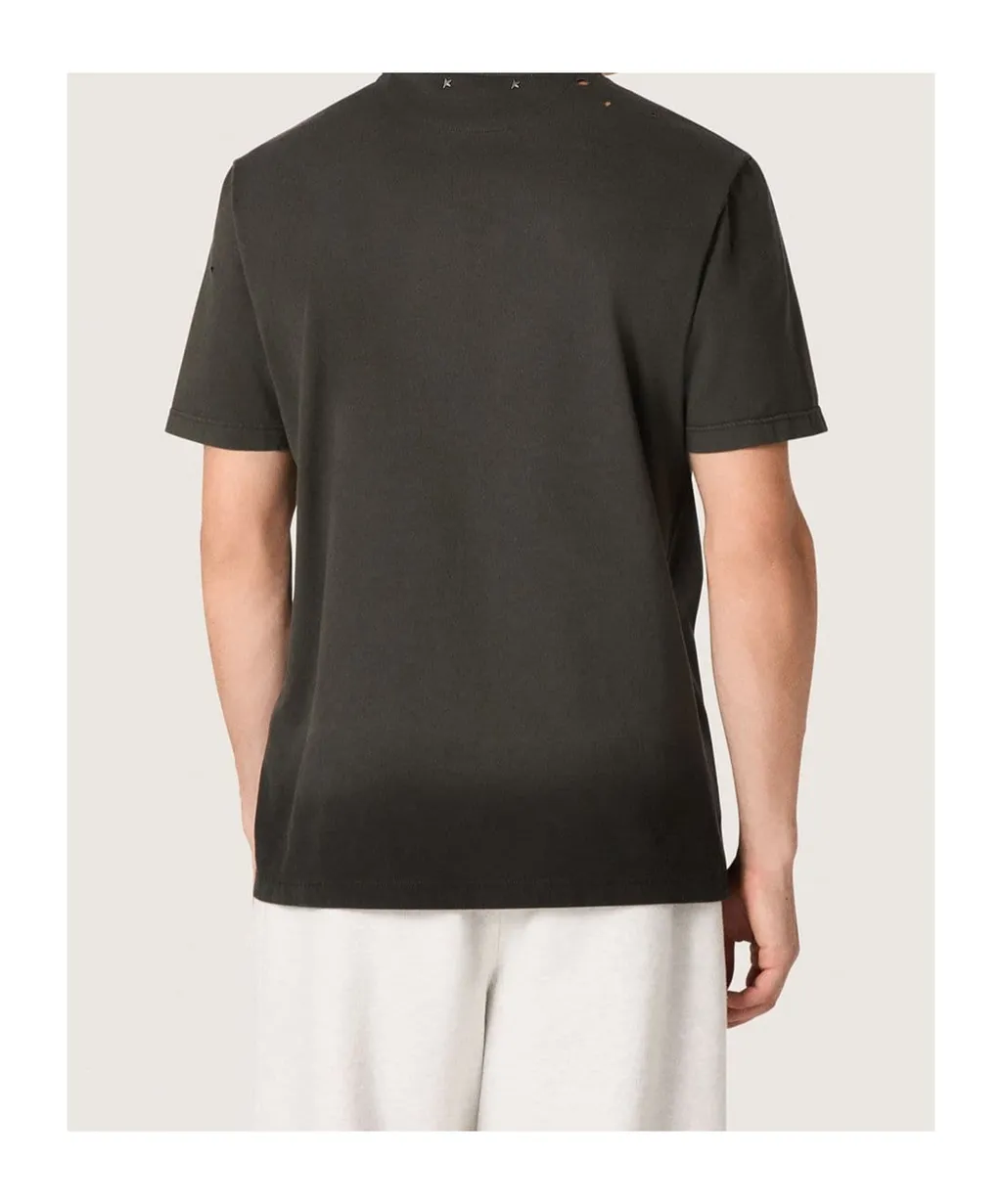 Golden Goose Deluxe Brand Heart Distressed T-Shirt