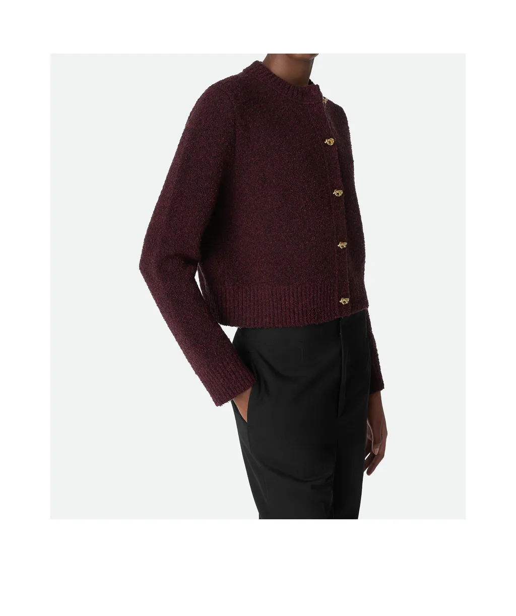 Wool Boucl Cardigan