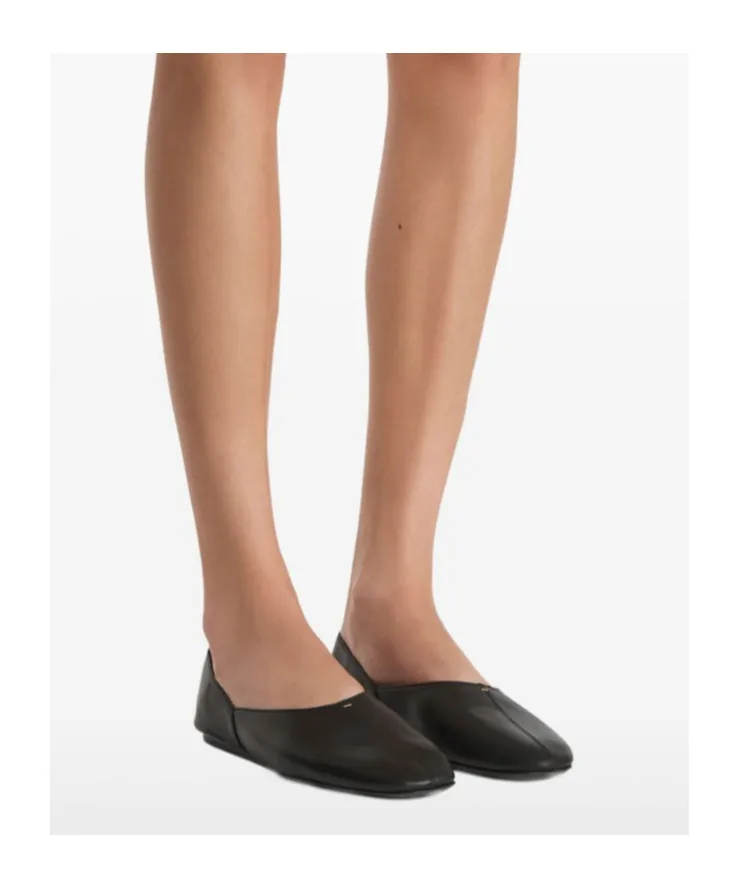 Khaite Almond Toe Flat Shoes
