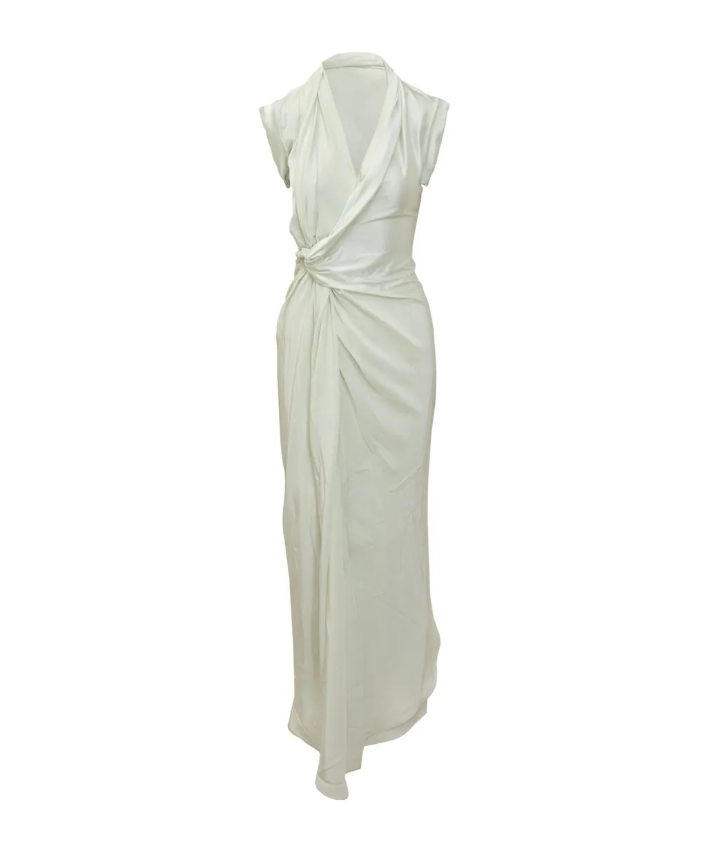 Victoria Beckham Asymmetric Twist Dress