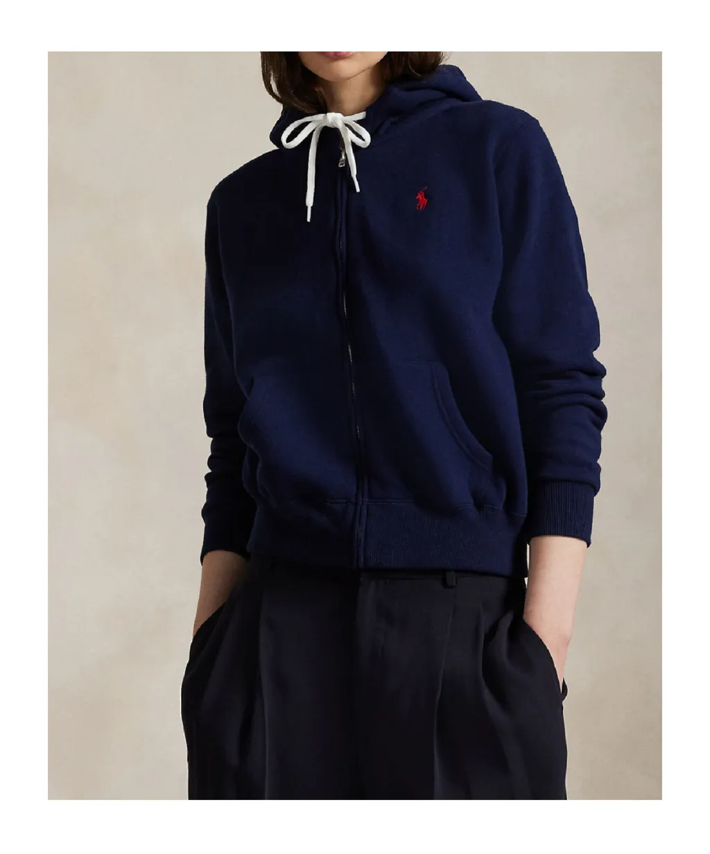 Polo Ralph Lauren Zip-Up Drawstring Hoodie