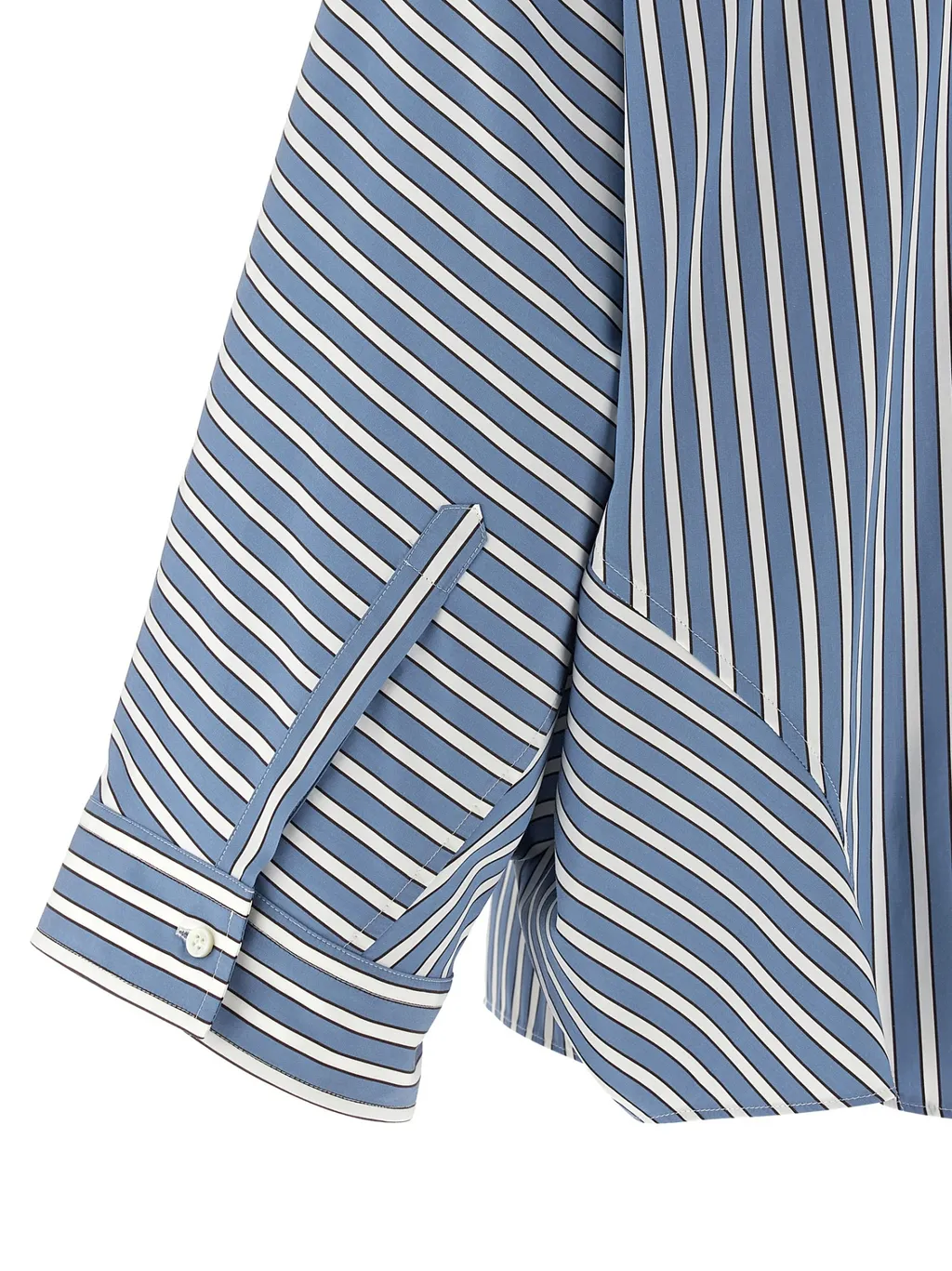 Brunello Cucinelli Monile Striped Shirt