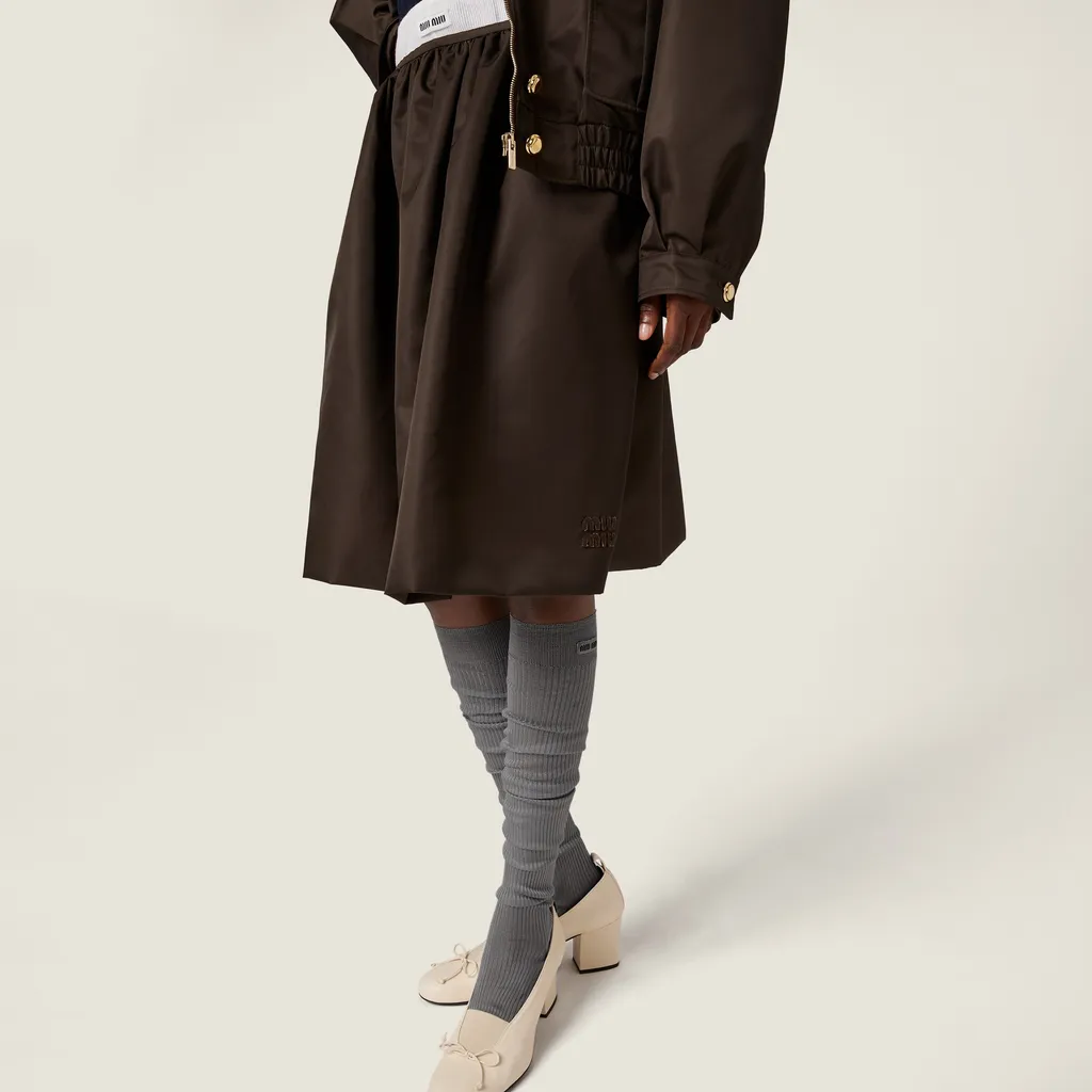 Miu Miu Ruched Skirt