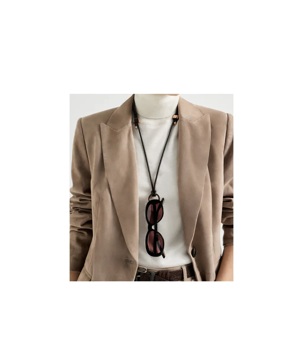 Molini-Detail Leather Glasses Cord