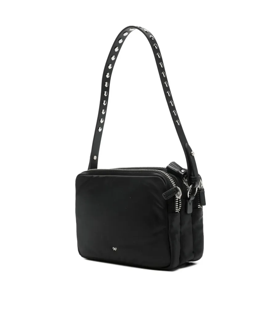 Anya Hindmarch Studs Triple Zip Crossbody Bag
