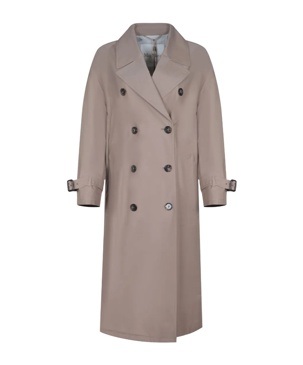 Long-Sleeved Trench Coat