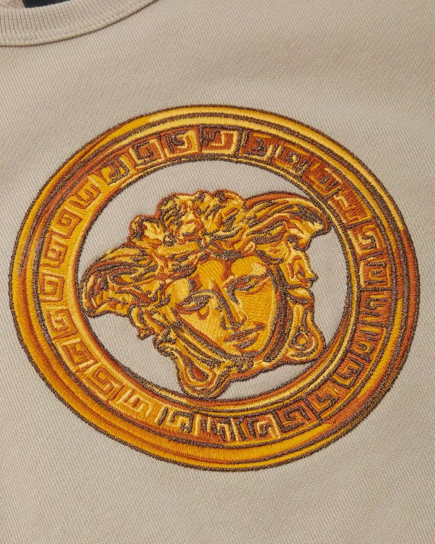 Versace Kids Logo Printed Sweatshirt