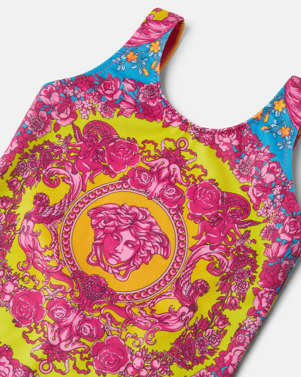 Versace Kids One Piece Sleeveless Swimsuit