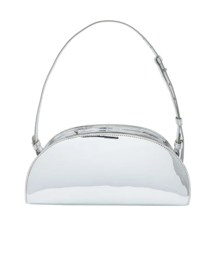 A.P.C. Demi-Lune Logo Detail Shoulder Bag