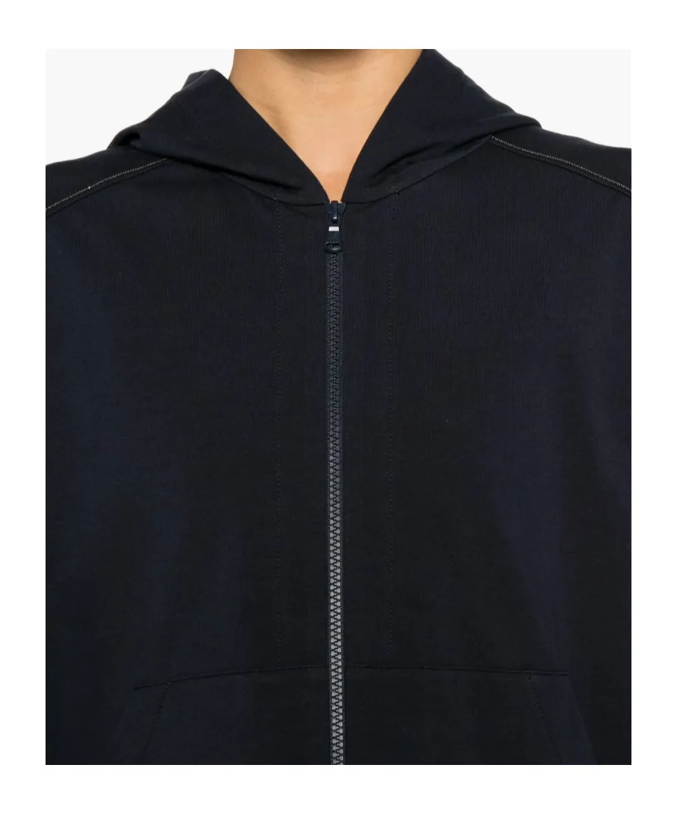 Brunello Cucinelli Monili-Embellished Zipped Hoodie