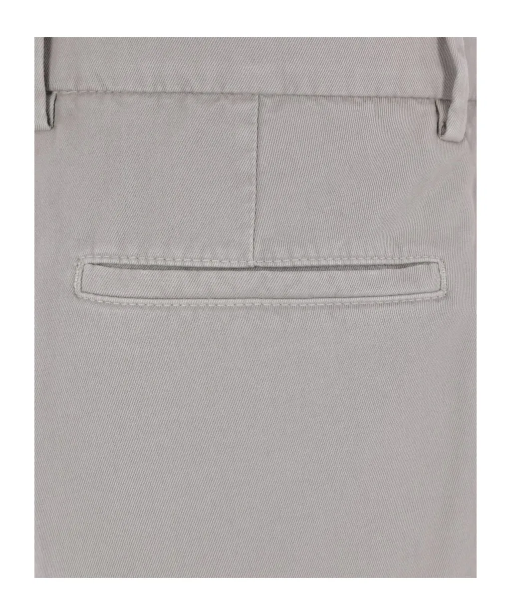 Brunello Cucinelli Leisure-Fit Pleated Gabardine Trousers