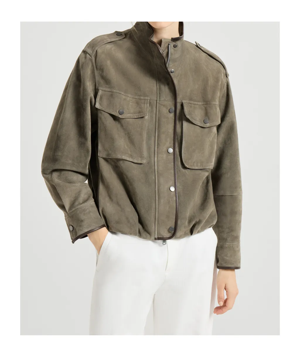 Brunello Cucinelli Monili Couture Outerwear Jacket