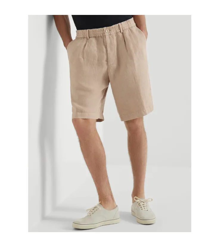 Brunello Cucinelli Elasticated Waistband Bermuda Shorts