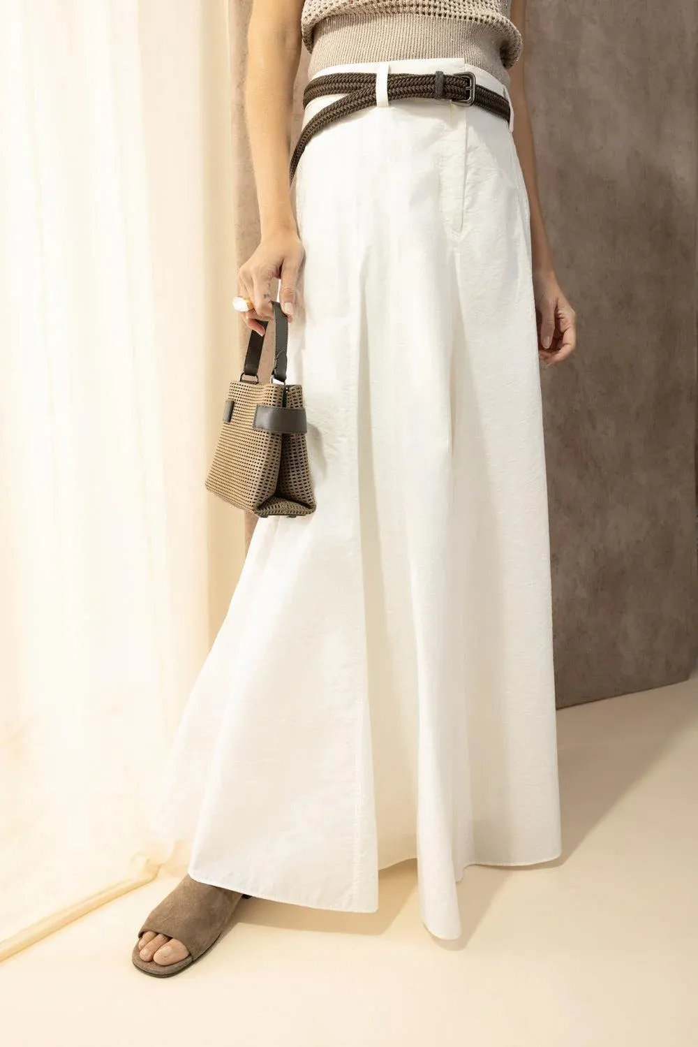 Flared Maxi Skirt