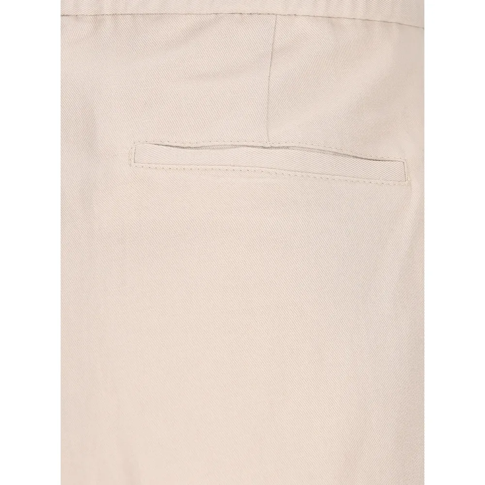 Drawstring Tapered Trousers