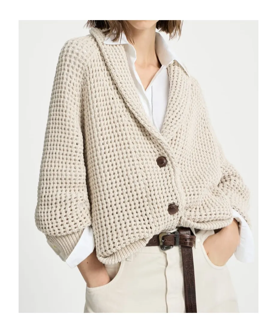 Open-Knit Cardigan