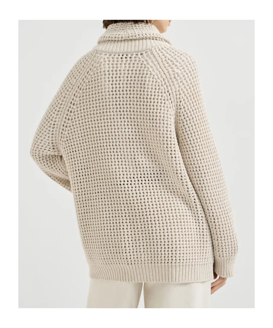 Open-Knit Cardigan
