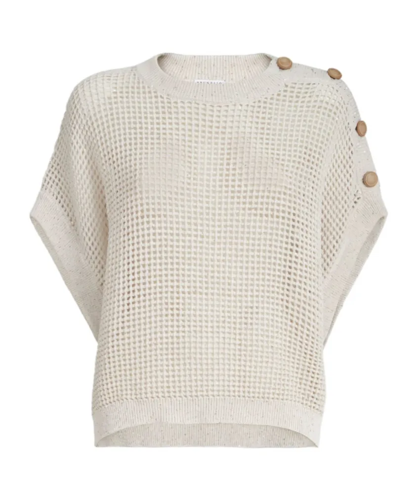 Brunello Cucinelli Knitted Embellished Jumper