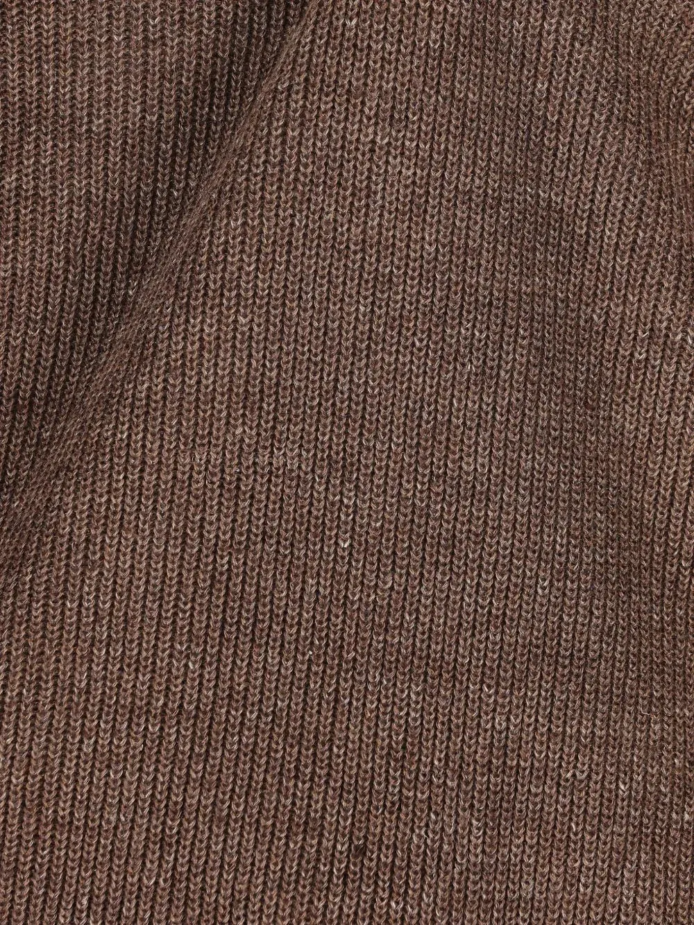 Button-Placket Ribbed Sweater