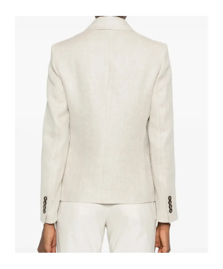 Brunello Cucinelli Collared Button-Up Jacket