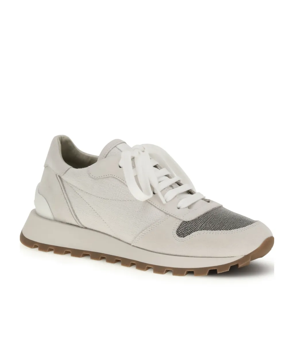 Brunello Cucinelli Monile Detailed Low-Top Sneakers