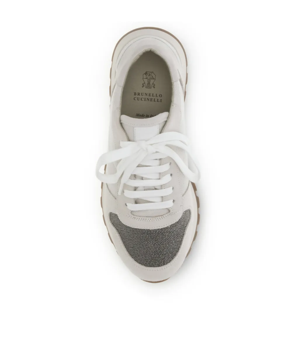 Brunello Cucinelli Monile Detailed Low-Top Sneakers
