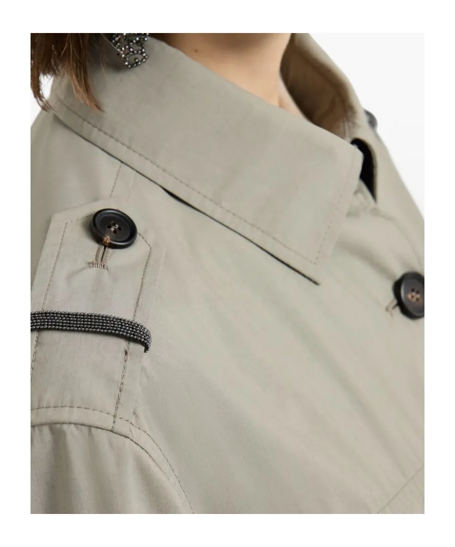 Button Flap-Pocket Jacket