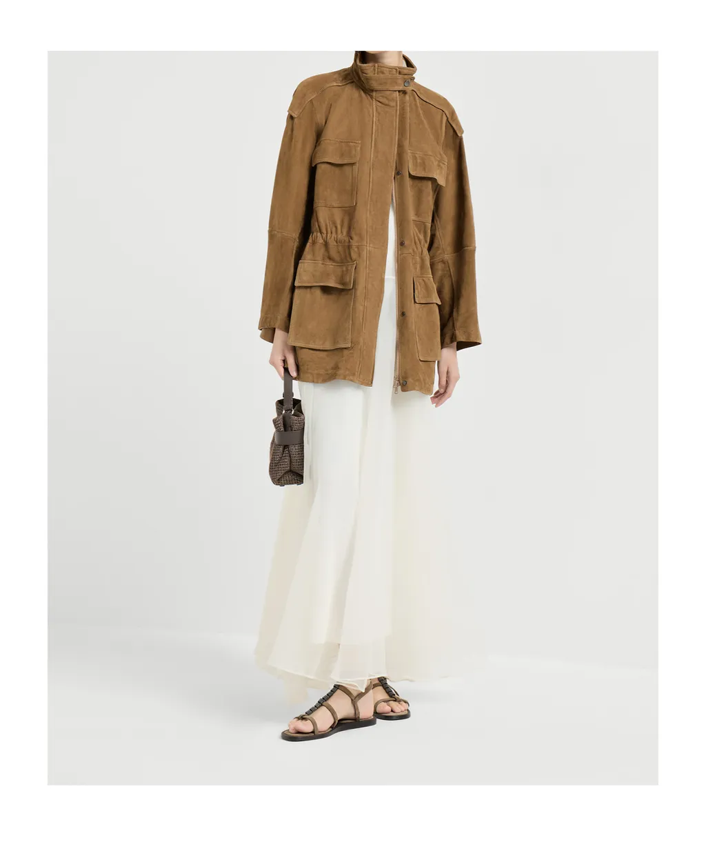 Snap-Fastening Jacket