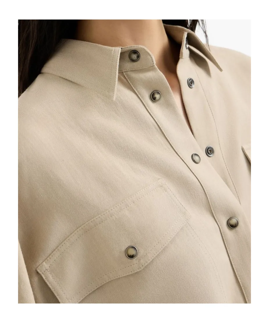 Brunello Cucinelli Fluid Twill Shirt