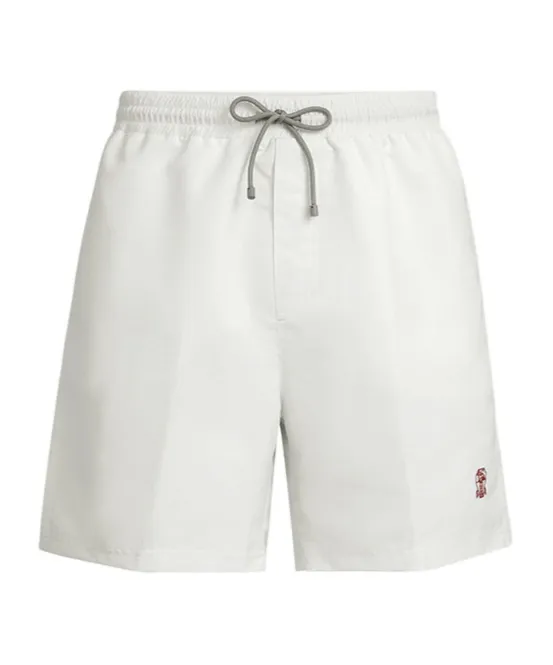 Drawstring Logo Swim Shorts