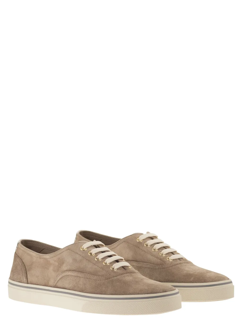 Brunello Cucinelli Logo Patch Sneakers