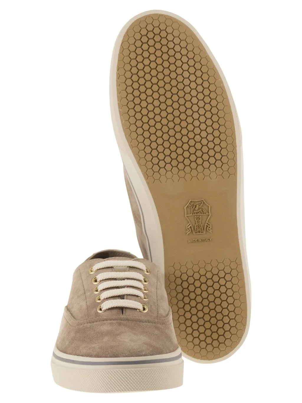 Brunello Cucinelli Logo Patch Sneakers