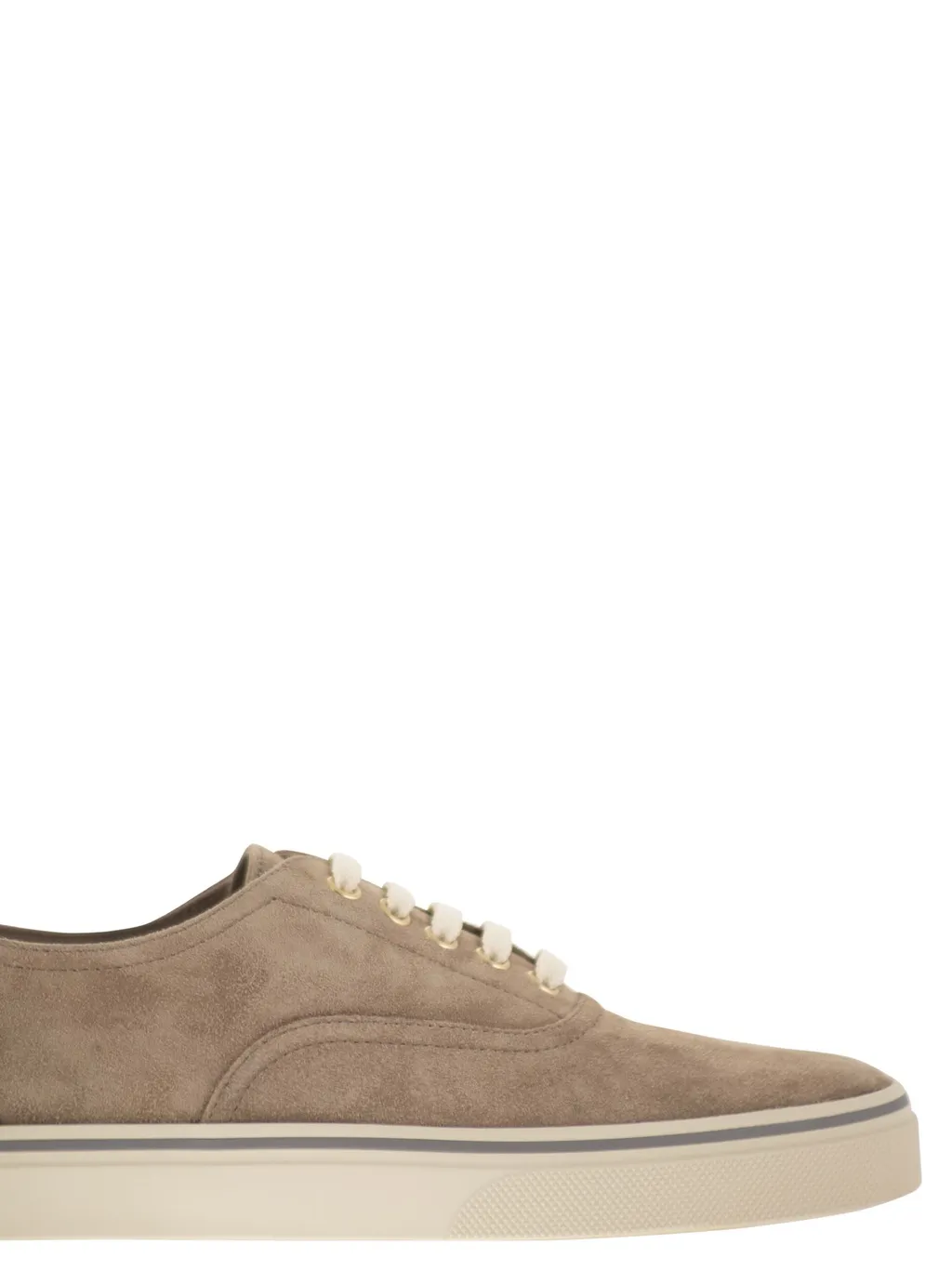 Brunello Cucinelli Logo Patch Sneakers