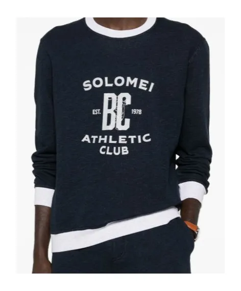 Brunello Cucinelli Graphic Printed Glittered Sweatshirt