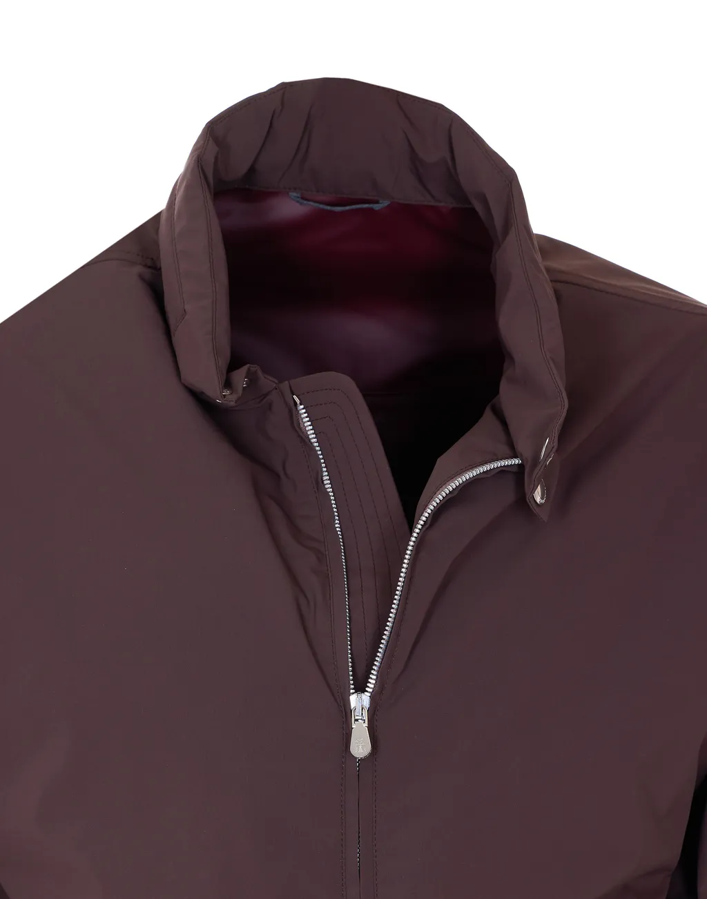 Brunello Cucinelli Elasticated Hem Zipped Bomber Jacket