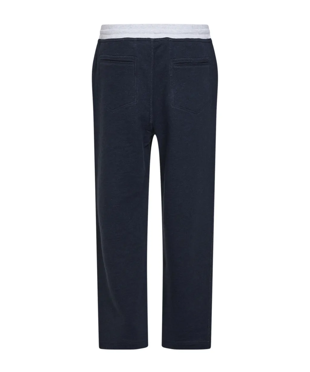 Brunello Cucinelli Drawstring Straight-Leg Trousers