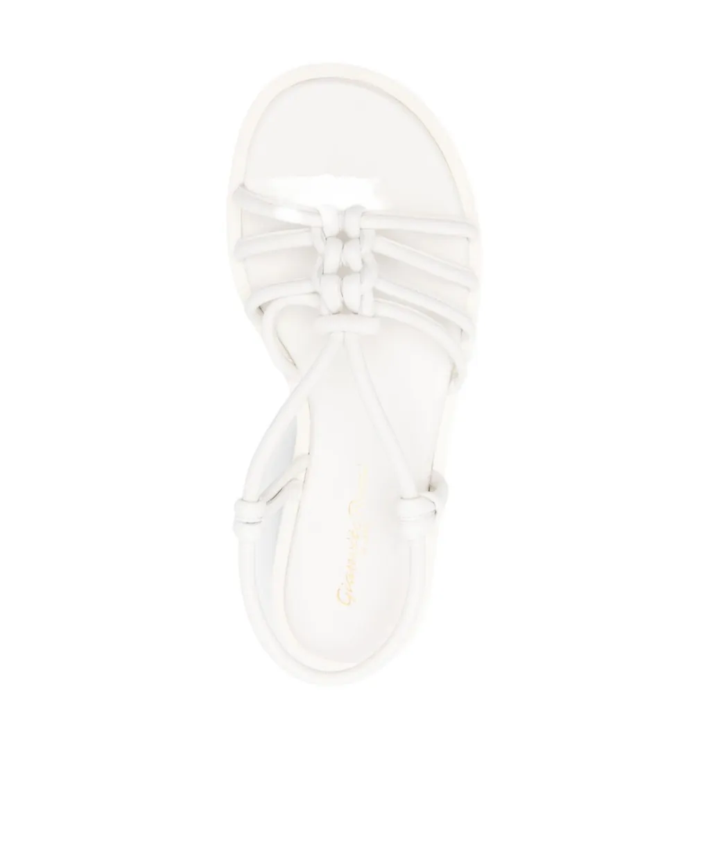 Round-Toe Platform Sandals