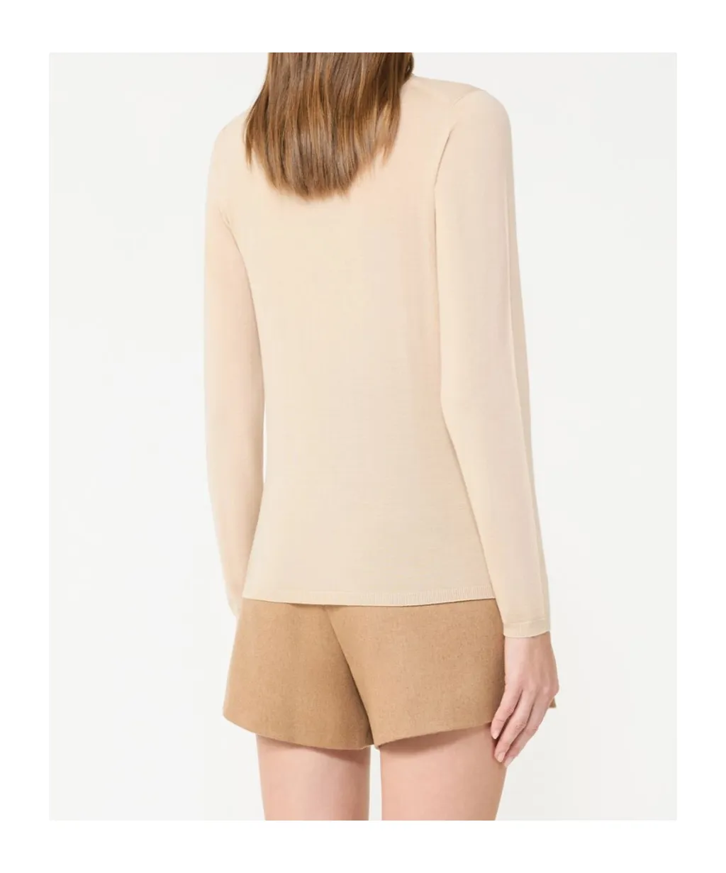 Wool Knit Turtleneck Jumper