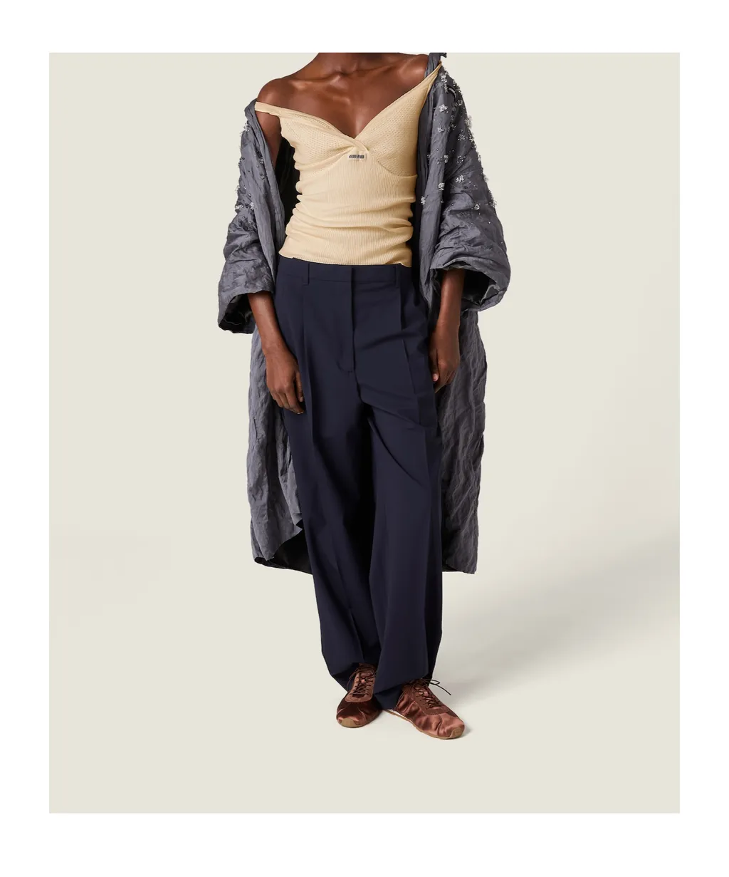 Wool Casual Pants