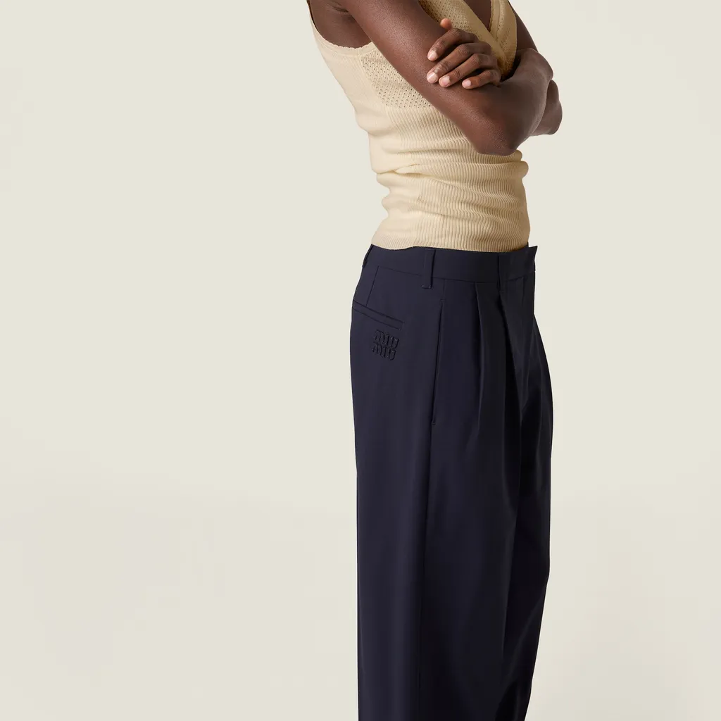 Wool Casual Pants