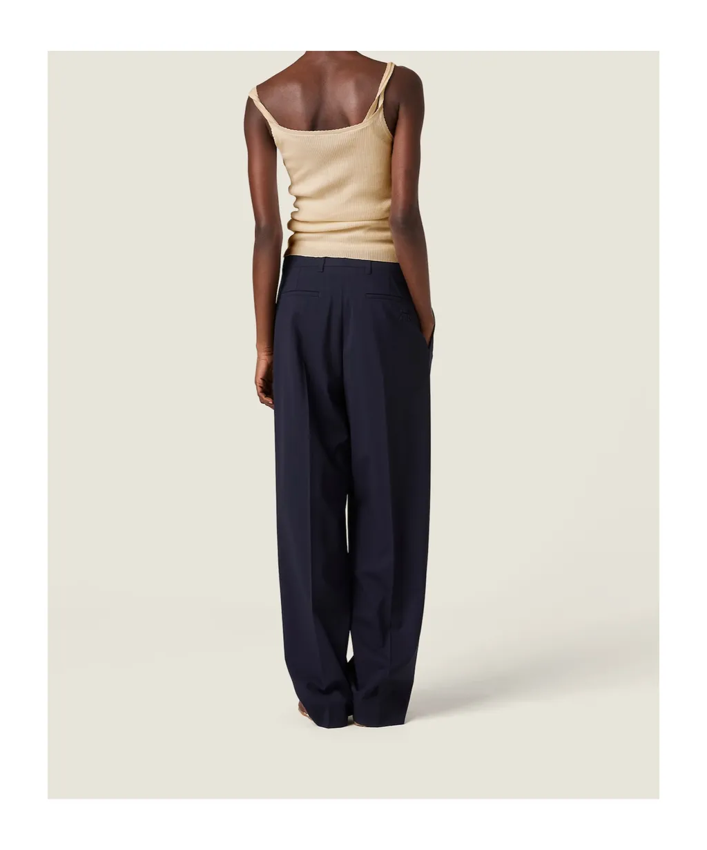 Wool Casual Pants