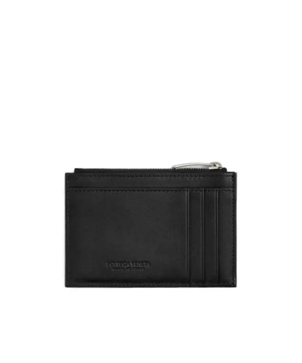 Intrecciato Zipped Card Case