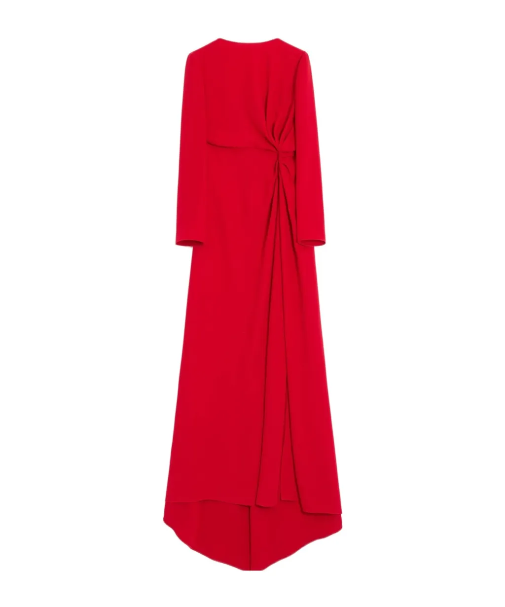 Cady Couture Ruched Maxi Dress