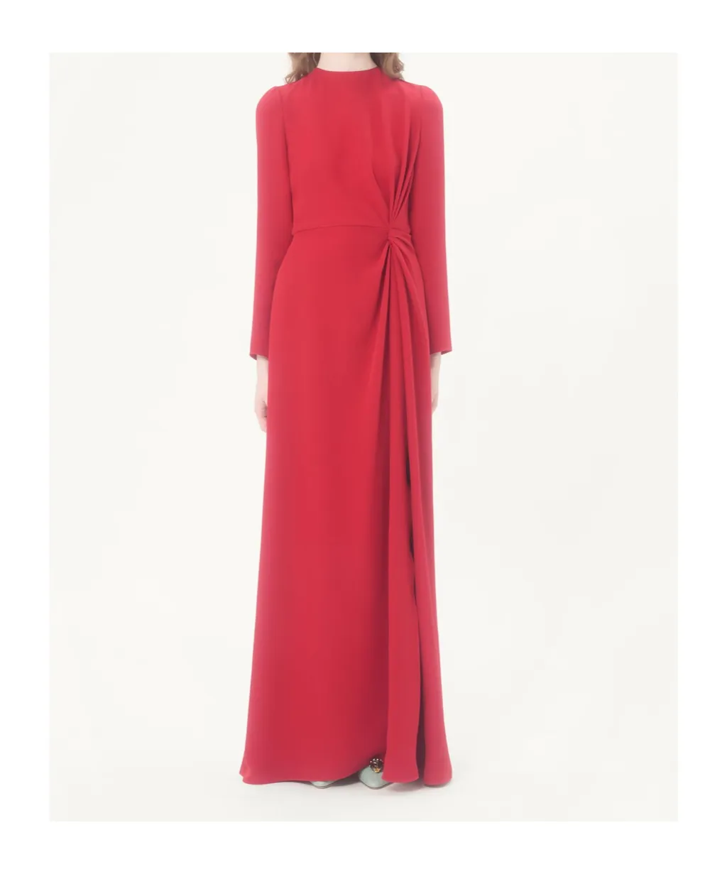 Cady Couture Ruched Maxi Dress