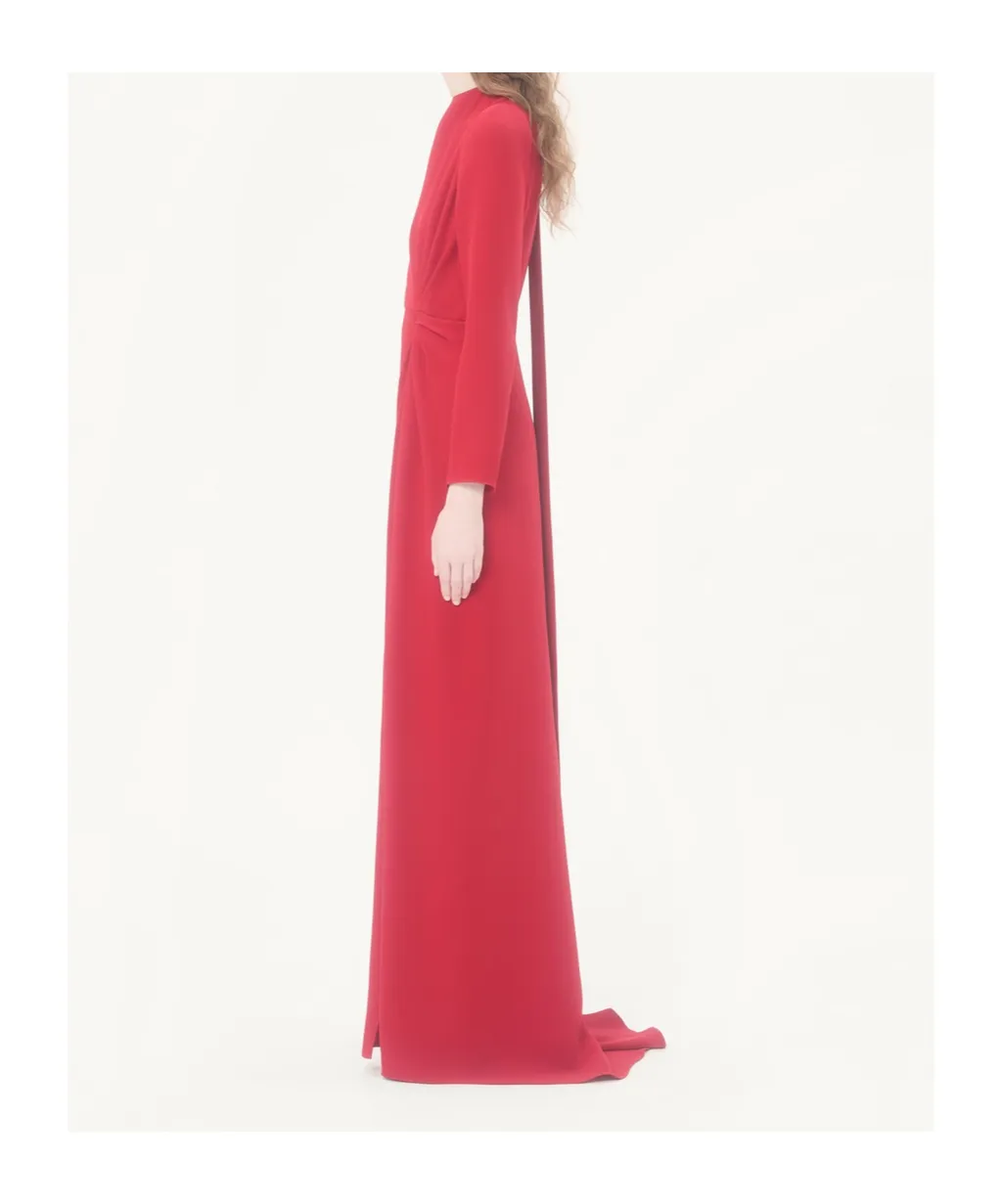 Cady Couture Ruched Maxi Dress